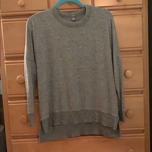 Grey long sleeved sweater
